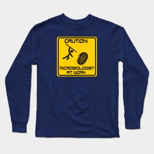 Microbiologist At Work Long Sleeve T-Shirt